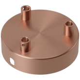 Calex Creations Plafond plaat - Koper - 3 gaten